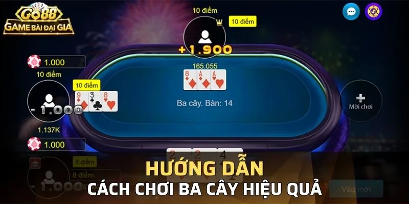 Cách Chơi Ba Cây Tại Go88 Terrazacym